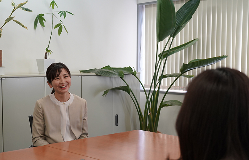 対談中の木村文子さん