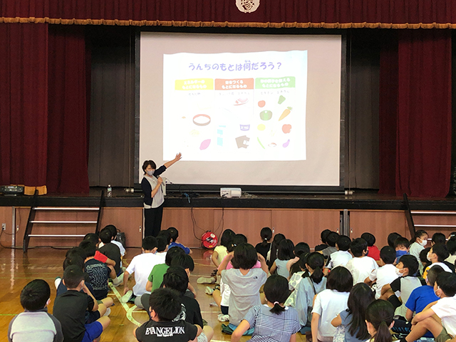 3つの色の仲間の食べ物には何があるのかな