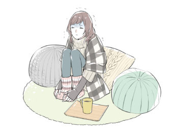 厚着をしても手足が冷たい?・・・それ、“末端冷え性”かもしれません